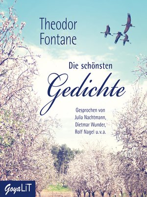 cover image of Theodor Fontane. Die schönsten Gedichte